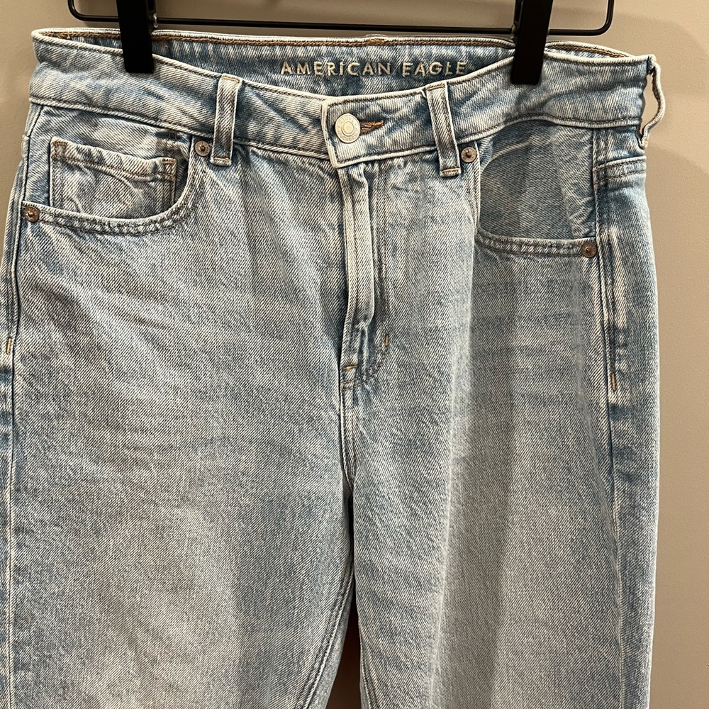 American Eagle Strigid Mom Jeans